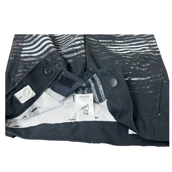 Art Class Boys Striped Hybrid Swim Trunks - Size 5 - Picture 3 of 6